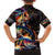 Peacock Bass Fishing Kid Hawaiian Shirt Waves Art