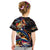 Peacock Bass Fishing Kid T Shirt Waves Art