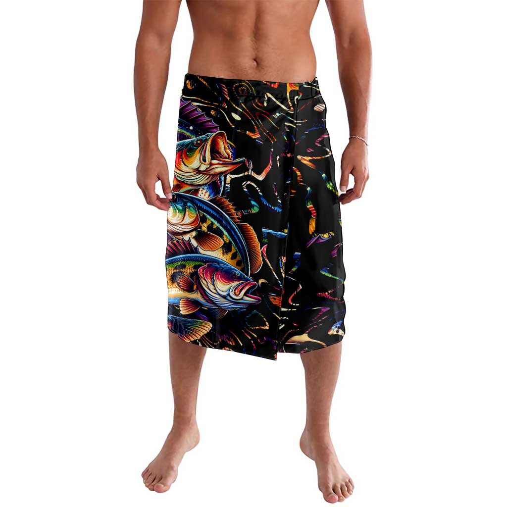 Peacock Bass Fishing Lavalava Waves Art