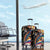 Peacock Bass Fishing Luggage Cover Waves Art
