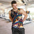 Peacock Bass Fishing Men Tank Top Waves Art