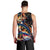 Peacock Bass Fishing Men Tank Top Waves Art