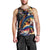 Peacock Bass Fishing Men Tank Top Waves Art