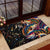Peacock Bass Fishing Rubber Doormat Waves Art