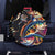 Peacock Bass Fishing Spare Tire Cover Waves Art