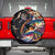 Peacock Bass Fishing Spare Tire Cover Waves Art