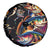 Peacock Bass Fishing Spare Tire Cover Waves Art