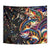 Peacock Bass Fishing Tapestry Waves Art