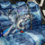 Striped Bass Fishing Back Car Seat Cover Ocean Waves