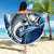 Striped Bass Fishing Beach Blanket Ocean Waves