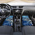 Striped Bass Fishing Car Mats Ocean Waves
