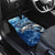 Striped Bass Fishing Car Mats Ocean Waves