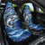 Striped Bass Fishing Car Seat Cover Ocean Waves