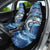 Striped Bass Fishing Car Seat Cover Ocean Waves