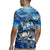 Striped Bass Fishing Rugby Jersey Ocean Waves