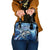 Striped Bass Fishing Shoulder Handbag Ocean Waves