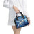 Striped Bass Fishing Shoulder Handbag Ocean Waves