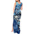 Striped Bass Fishing Tank Maxi Dress Ocean Waves