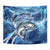 Striped Bass Fishing Tapestry Ocean Waves