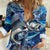Striped Bass Fishing Women Casual Shirt Ocean Waves