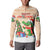 Crocodile Snappy Christmas Button Sweatshirt Cute Alligator Holiday Tree Cartoon Design - Wonder Print Shop