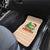 Crocodile Snappy Christmas Car Mats Cute Alligator Holiday Tree Cartoon Design - Wonder Print Shop