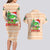 Crocodile Snappy Christmas Couples Matching Long Sleeve Bodycon Dress and Hawaiian Shirt Cute Alligator Holiday Tree Cartoon Design - Wonder Print Shop