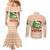 Crocodile Snappy Christmas Couples Matching Mermaid Dress and Long Sleeve Button Shirt Cute Alligator Holiday Tree Cartoon Design - Wonder Print Shop