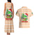 Crocodile Snappy Christmas Couples Matching Tank Maxi Dress and Hawaiian Shirt Cute Alligator Holiday Tree Cartoon Design - Wonder Print Shop