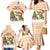 Crocodile Snappy Christmas Family Matching Mermaid Dress and Hawaiian Shirt Cute Alligator Holiday Tree Cartoon Design - Wonder Print Shop
