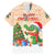 Crocodile Snappy Christmas Family Matching Mermaid Dress and Hawaiian Shirt Cute Alligator Holiday Tree Cartoon Design - Wonder Print Shop