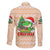 Crocodile Snappy Christmas Family Matching Mermaid Dress and Hawaiian Shirt Cute Alligator Holiday Tree Cartoon Design - Wonder Print Shop