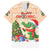 Crocodile Snappy Christmas Family Matching Puletasi and Hawaiian Shirt Cute Alligator Holiday Tree Cartoon Design - Wonder Print Shop