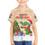 Crocodile Snappy Christmas Family Matching Short Sleeve Bodycon Dress and Hawaiian Shirt Cute Alligator Holiday Tree Cartoon Design - Wonder Print Shop