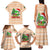 Crocodile Snappy Christmas Family Matching Tank Maxi Dress and Hawaiian Shirt Cute Alligator Holiday Tree Cartoon Design - Wonder Print Shop