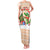 Crocodile Snappy Christmas Family Matching Tank Maxi Dress and Hawaiian Shirt Cute Alligator Holiday Tree Cartoon Design - Wonder Print Shop