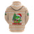 Crocodile Snappy Christmas Hoodie Cute Alligator Holiday Tree Cartoon Design - Wonder Print Shop