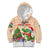 Crocodile Snappy Christmas Kid Hoodie Cute Alligator Holiday Tree Cartoon Design - Wonder Print Shop