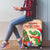 Crocodile Snappy Christmas Luggage Cover Cute Alligator Holiday Tree Cartoon Design - Wonder Print Shop