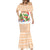 Crocodile Snappy Christmas Mermaid Dress Cute Alligator Holiday Tree Cartoon Design - Wonder Print Shop