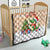 Crocodile Snappy Christmas Quilt Cute Alligator Holiday Tree Cartoon Design - Wonder Print Shop