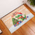 Crocodile Snappy Christmas Rubber Doormat Cute Alligator Holiday Tree Cartoon Design - Wonder Print Shop