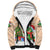 Crocodile Snappy Christmas Sherpa Hoodie Cute Alligator Holiday Tree Cartoon Design - Wonder Print Shop