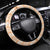 Crocodile Snappy Christmas Steering Wheel Cover Cute Alligator Holiday Tree Cartoon Design - Wonder Print Shop