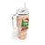 Crocodile Snappy Christmas Tumbler With Handle Cute Alligator Holiday Tree Cartoon Design - Wonder Print Shop