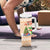 Crocodile Snappy Christmas Tumbler With Handle Cute Alligator Holiday Tree Cartoon Design - Wonder Print Shop