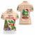 Crocodile Snappy Christmas Women Polo Shirt Cute Alligator Holiday Tree Cartoon Design - Wonder Print Shop