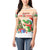 Crocodile Snappy Christmas Women Polo Shirt Cute Alligator Holiday Tree Cartoon Design - Wonder Print Shop