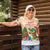 Crocodile Snappy Christmas Women Polo Shirt Cute Alligator Holiday Tree Cartoon Design - Wonder Print Shop