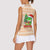 Crocodile Snappy Christmas Women Sleeveless Polo Shirt Cute Alligator Holiday Tree Cartoon Design - Wonder Print Shop